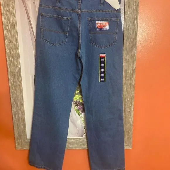 Rivet Workwear Rugged Denim Relaxed Jeans size 32*32 NWT - Picture 9 of 9